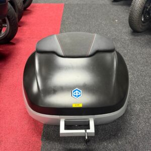 Piaggio MP3 Originele Topkoffer 52L – Mat Zwart (Incl. Drager)